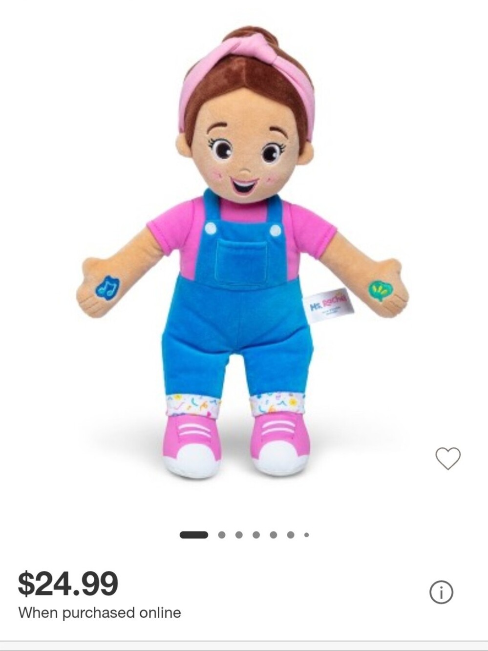 Ms. Rachel speak and sing doll